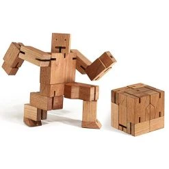 UNTIL Cubebot Small | Wooden Robot Puzzle Science STEM Toys 9 UNTIL Cubebot Small | Wooden Robot Puzzle Science STEM Toys