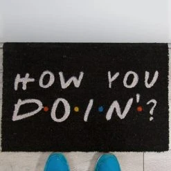 Impact Posters Friends "How You Doin'?" Doormat Gifts For Sisters