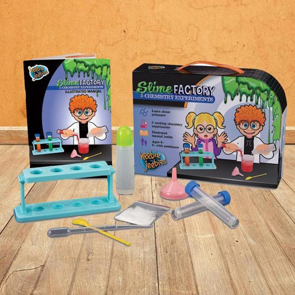 Heebiejeebies Science STEM Toys Kids Slime Factory Science Experiments Kit 3 Heebiejeebies Science STEM Toys Kids Slime Factory Science Experiments Kit