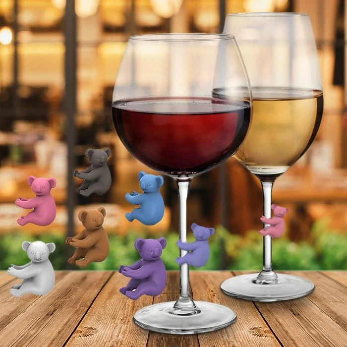 IsAlbi Mugs Fred & Friends Social Climbers Koala Wine Markers 3 IsAlbi Mugs Fred & Friends Social Climbers Koala Wine Markers