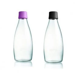 Curated Sports And Outdoors Retap Unbreakable Glass Designer Water Bottles