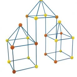 Outliving Kids DIY Build & Play Construction Fort Kit 72pc