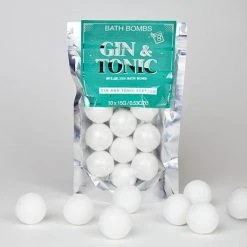 William Valentine Gifts For Sisters Gin & Tonic Scented Bath Bombs