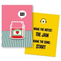 Curated EyeToons - Guess The Song Family Card Game Gifts For Sisters