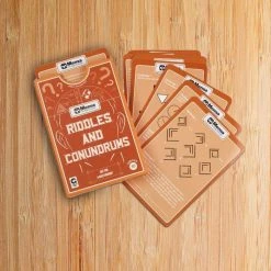 Curated Playing Cards By Mensa - Riddles And Conundrums