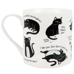 Curated Office Gifts 'Cattitude' Guide To Cat Moods Mug