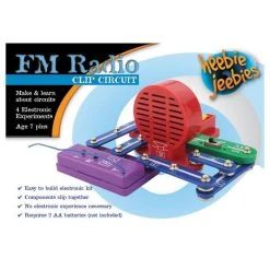 Heebiejeebies DIY FM Radio Clip Circuit Kit Science STEM Toys