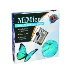 Heebiejeebies Gadgets For Him Mini Microscope 60x Magnification
