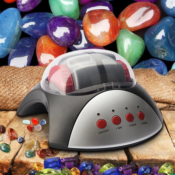 Heebiejeebies Rock Tumbler Kit: Turn Rocks & Minerals Into Gemstones! 3 Heebiejeebies Rock Tumbler Kit: Turn Rocks & Minerals Into Gemstones!