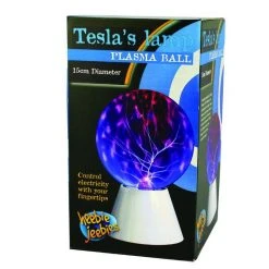 Heebiejeebies Gadgets For Him Teslas Lamp Plasma Ball 15cm Diameter