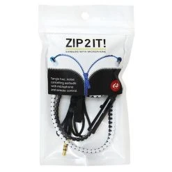IsAlbi Zipper Tangle-Free Earbud Headphones