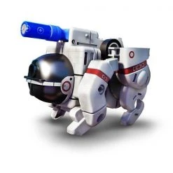 Johnco Science STEM Toys 7-in-1 Solar Rechargeable Space Fleet Robot Kit