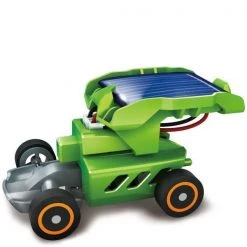 Johnco Science STEM Toys 7-in-1 Solar Rechargeable Vehicle Construction Station Kit