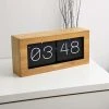 PS Home & Living Giant Products London Clock Oversized Wooden Mantel Flip Clock 2 PS Home & Living Giant Products London Clock Oversized Wooden Mantel Flip Clock