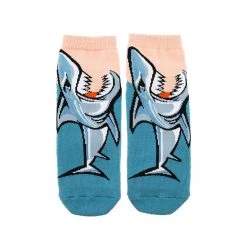 Mdi Bite Me Novelty Shark Socks