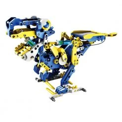 Johnco 12-in-1 Solar-Powered Hydraulic Robot Construction Kit