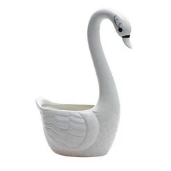 Outliving Large Swan Planter Pot Sports And Outdoors