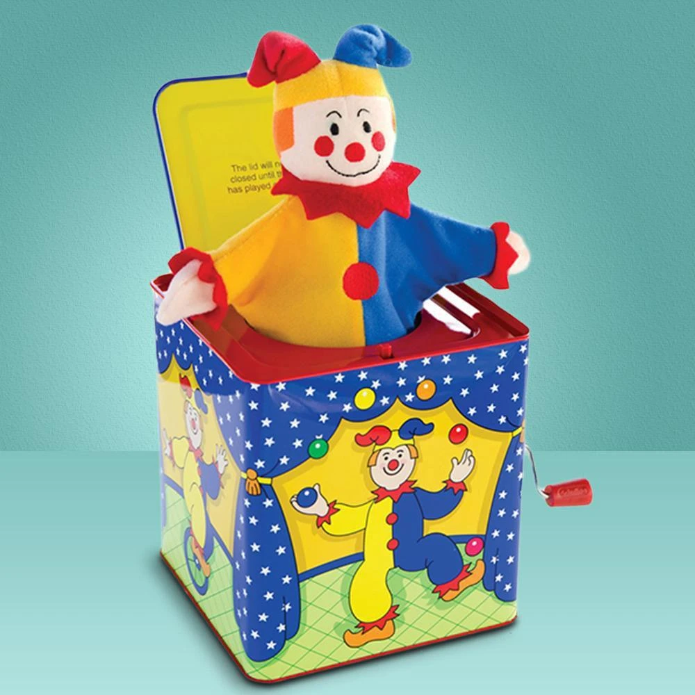 William Valentine Gifts For Toddlers (1-3 Years) Jester Jack-in-the-Box Wind-up Toy 3 William Valentine Gifts For Toddlers (1-3 Years) Jester Jack-in-the-Box Wind-up Toy