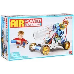 Johnco Air Powered Engine Car For Kids Science STEM Toys