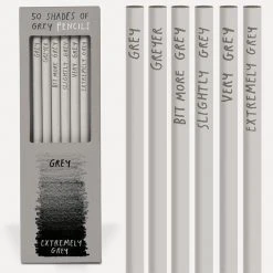Curated Mens Novelty Gifts 50 Shades Of Grey Pencils