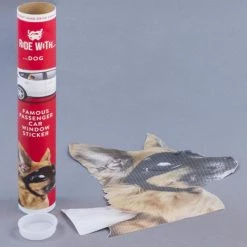 ThumbsUp! Mens Novelty Gifts 'Ride With' Novelty Car Window Decals