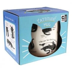Curated Office Gifts 'Cattitude' Guide To Cat Moods Mug