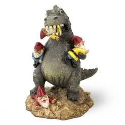 William Valentine T-Rex Garden Gnome Massacre Lawn Ornament Mens Novelty Gifts 7 William Valentine T-Rex Garden Gnome Massacre Lawn Ornament Mens Novelty Gifts