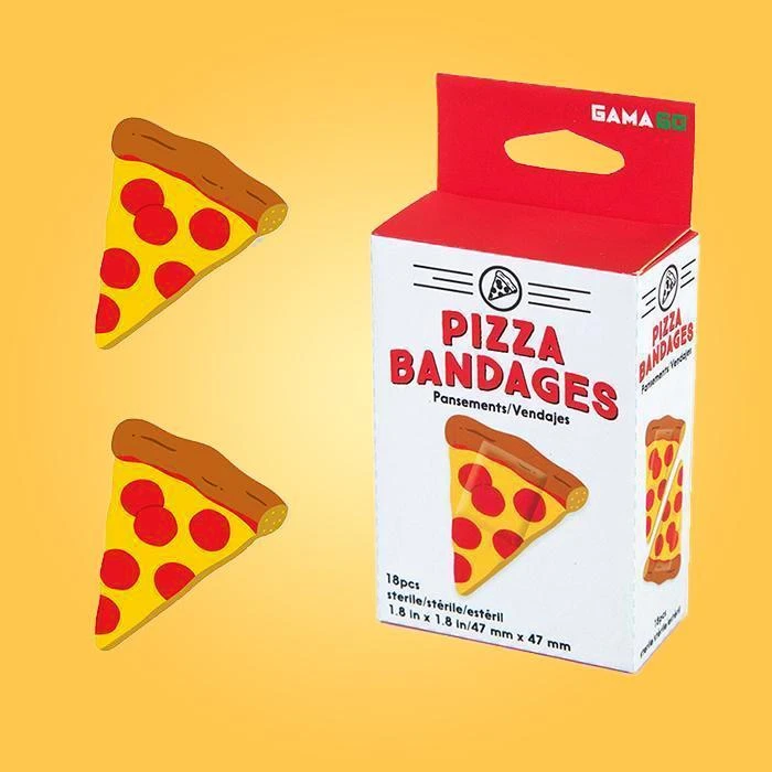 William Valentine Adhesive Pizza Bandages Mens Novelty Gifts 3 William Valentine Adhesive Pizza Bandages Mens Novelty Gifts