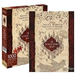 William Valentine Harry Potter Marauder's Map 1000pc Jigsaw Puzzle
