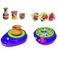 Theatrix 2-in-1 Pottery Wheel & Splash Art Studio