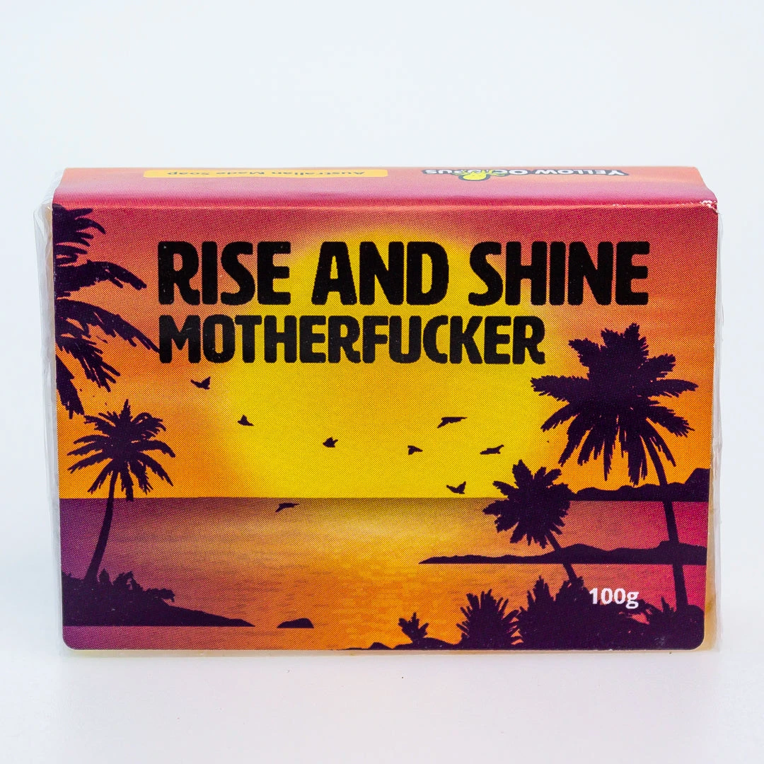 Yellow Octopus Exclusives Naughty Gifts Rise & Shine Motherf#cker Soap 5 Yellow Octopus Exclusives Naughty Gifts Rise & Shine Motherf#cker Soap