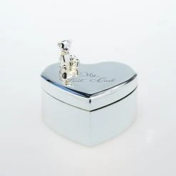 Landmark Concepts Silver Plated Heart First Curl Box Baby Shower Gifts 11 Landmark Concepts Silver Plated Heart First Curl Box Baby Shower Gifts