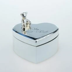 Landmark Concepts Silver Plated Heart First Curl Box Baby Shower Gifts 12 Landmark Concepts Silver Plated Heart First Curl Box Baby Shower Gifts