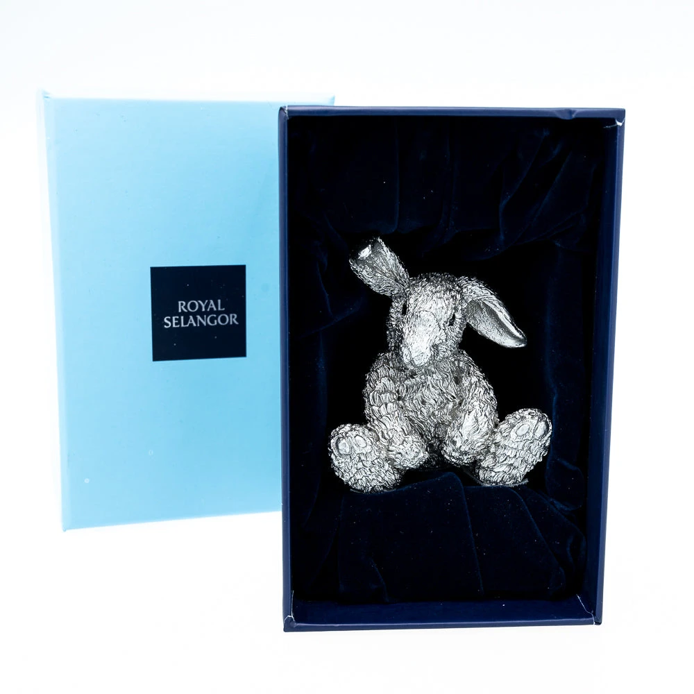 Royal Selangor Hazel Rabbit Pewter Figurine 5 Royal Selangor Hazel Rabbit Pewter Figurine