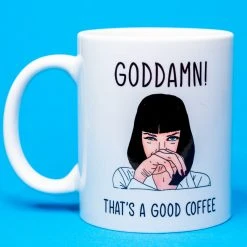 Yellow Octopus Exclusives - Mugs Goddamn! That's A Good Coffee Mug Mens Novelty Gifts