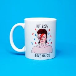 Bamamarama Mens Novelty Gifts Hot Brew I Love You So Mug