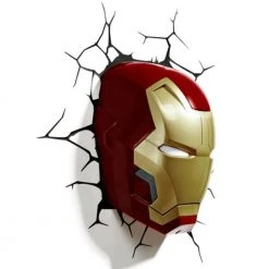 PMG Marvel Iron Man Mask 3D Deco Light Homewares
