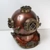 Vintage Nautical Replica Life Size Antique Divers Helmet Man Cave Gifts