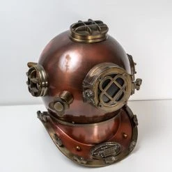 Vintage Nautical Replica Life Size Antique Divers Helmet Man Cave Gifts