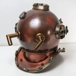 Vintage Nautical Replica Life Size Antique Divers Helmet Man Cave Gifts
