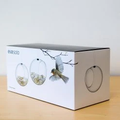 UNTIL Set Of 2 Eva Solo Glass Bird Feeders 11 UNTIL Set Of 2 Eva Solo Glass Bird Feeders