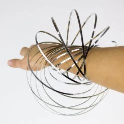 Heebiejeebies Kinetic Rings Spiralling Metal Coil Toy Gifts For Girls