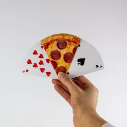 William Valentine Gifts For Sisters Pizza Slice Playing Cards