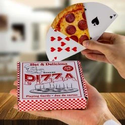 William Valentine Gifts For Sisters Pizza Slice Playing Cards