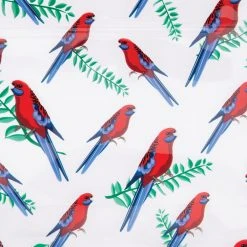IsAlbi Australian Native Birds Reusable Zip Snack Bags | Set Of 8 12 IsAlbi Australian Native Birds Reusable Zip Snack Bags | Set Of 8