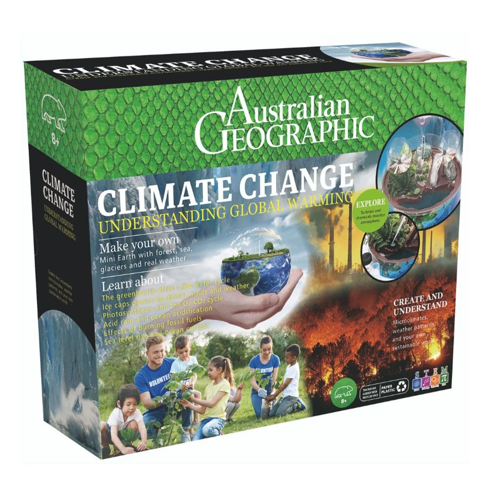 UGames Science STEM Toys Australian Geographic Climate Change Science Kit 3 UGames Science STEM Toys Australian Geographic Climate Change Science Kit