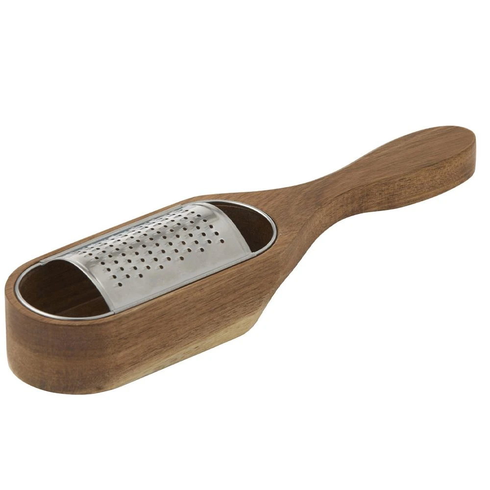 IsAlbi Acacia Wood Hand Held Grater With Holder Foodie 3 IsAlbi Acacia Wood Hand Held Grater With Holder Foodie