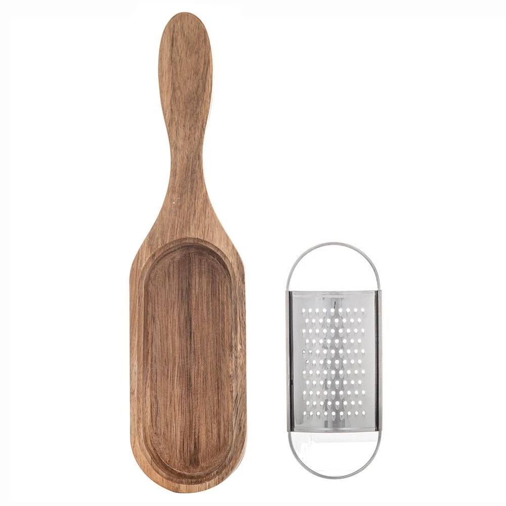 IsAlbi Acacia Wood Hand Held Grater With Holder Foodie 5 IsAlbi Acacia Wood Hand Held Grater With Holder Foodie
