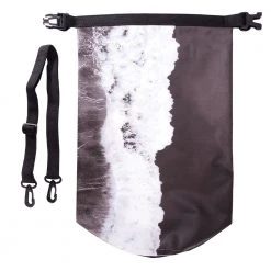 IsAlbi Travel Gifts Black & White Beach 10L Dry Bag 24 IsAlbi Travel Gifts Black & White Beach 10L Dry Bag
