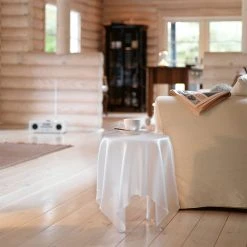 UNTIL Illusion Frosted Side Table Executive Gifts